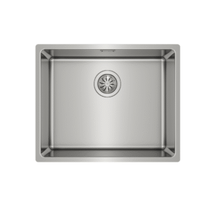 Évier PureLine sous plan avec un bac en inox
